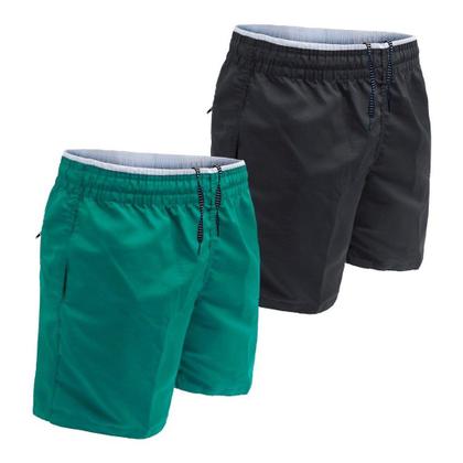 Kit 5 Calção Short Masculino Microfibra Tactel Fitness Moda Praia Dia a Dia - Mauricinho Imagem de Kit 5 Calção Short Masculino Microfibra Tactel Fitness Moda Praia Dia a Dia