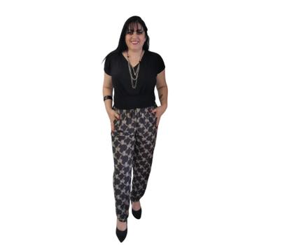 Imagem de kit 5 Calças Liganete Verão Plus M AO G3