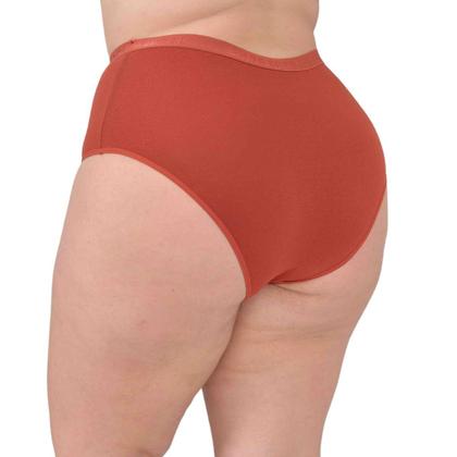 Imagem de Kit 5 Calcinha de Algodão Tanga Sortida Plus Size Linda Brasil