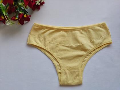 Imagem de Kit 5 calcinha Tangão de Algodão com Pala Cintura Alta