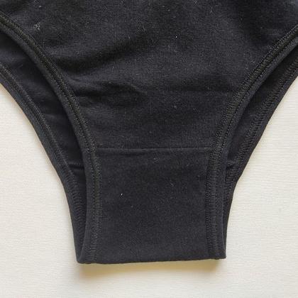 Imagem de Kit 5 calcinha Tangão de Algodão com Pala Cintura Alta