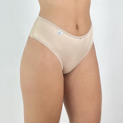 Imagem de Kit 5 Calcinhas Fio Duplo Sem Costura Fio Dental Lateral Larga Conforto Empina Bumbum