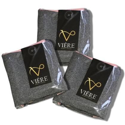 Imagem de Kit 5 calcinhas fitness fio duplo cintura alta cós duplo fit