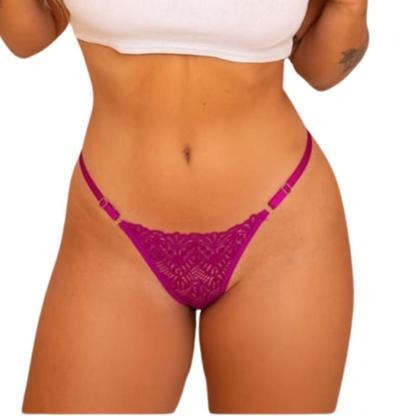 Imagem de Kit 5 Calcinhas Sexy Fio Dental Duplo Com Regulagem