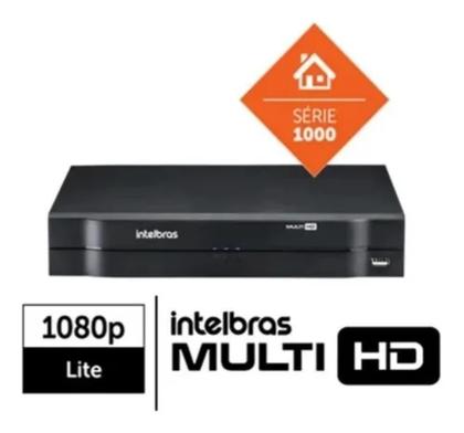 Imagem de Kit 5 Câmeras Intelbras Dome 1120d Dvr 8 Canais Com Hd