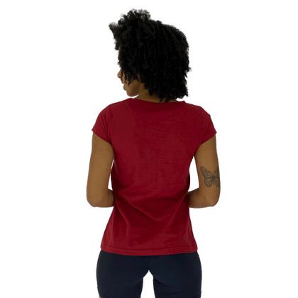 Imagem de Kit 5 Camisa Babylook MXD Conceito Casual Fitness Cores Básicas e Estampas Diversas