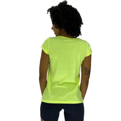 Imagem de Kit 5 Camisa Babylook MXD Conceito Casual Fitness Cores Básicas e Estampas Diversas