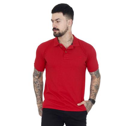 Imagem de Kit 5 Camisa Polo Envoy Tecido Piquet Básica Masculina