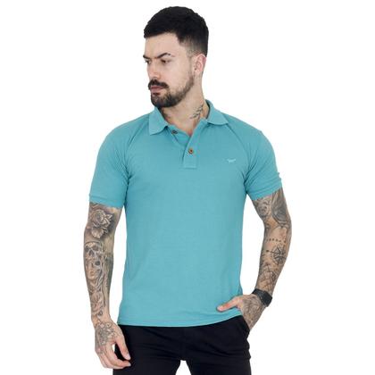 Imagem de Kit 5 Camisa Polo Envoy Tecido Piquet Básica Masculina