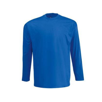 Imagem de Kit 5 Camiseta Manga Longa Cumprida Masculina Segunda Pele Básica Uv Poliéster