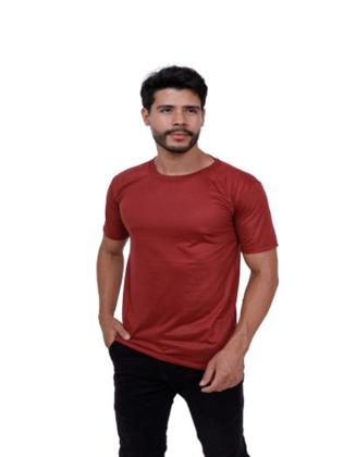 Imagem de Kit 5 Camisetas Básicas Lisa Manga Curta 100% Poliéster