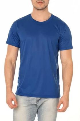 Imagem de Kit 5 Camisetas Básicas Masculina 100% Poliéster Cores Sortidas