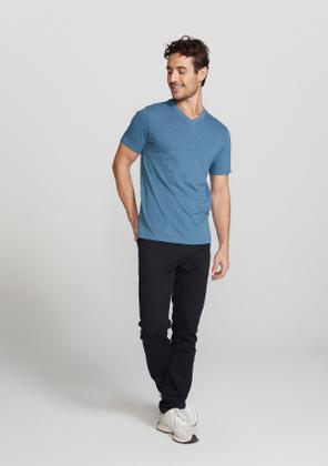 Imagem de Kit 5 Camisetas Básicas Masculina Flamê Com Decote V