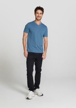 Imagem de Kit 5 Camisetas Básicas Masculina Flamê Com Decote V