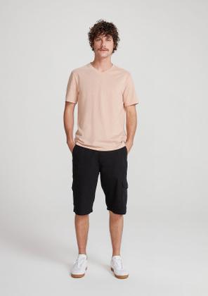 Imagem de Kit 5 Camisetas Básicas Masculina Flamê Com Decote V