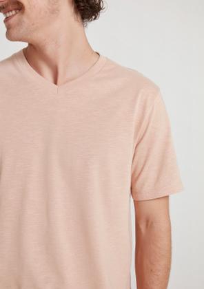 Imagem de Kit 5 Camisetas Básicas Masculina Flamê Com Decote V