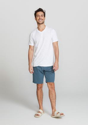 Imagem de Kit 5 Camisetas Básicas Masculina Flamê Com Decote V