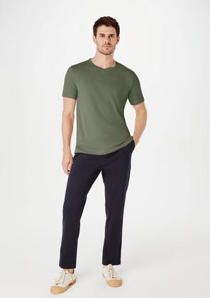 Imagem de Kit 5 Camisetas Básicas Masculina Flamê Com Decote V