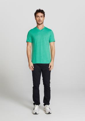 Imagem de Kit 5 Camisetas Básicas Masculina Flamê Com Decote V