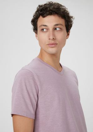 Imagem de Kit 5 Camisetas Básicas Masculina Flamê Com Decote V