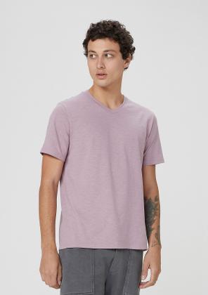 Imagem de Kit 5 Camisetas Básicas Masculina Flamê Com Decote V