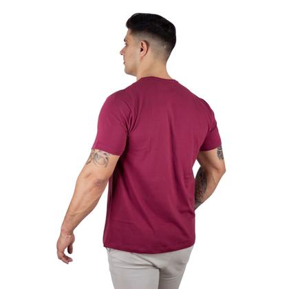 Imagem de Kit 5 Camisetas Básicas Masculina Slim 100% Algodão Premium