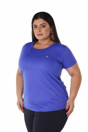 Imagem de Kit 5 Camisetas Dry Fit Plus Size Fitness Feminina