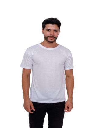 Imagem de Kit 5 Camisetas Lisas Básicas Manga Curta 100% Poliester