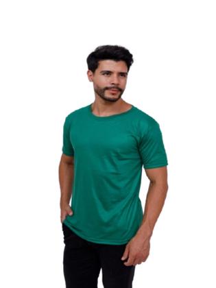 Imagem de Kit 5 Camisetas Lisas Básicas Manga Curta 100% Poliester