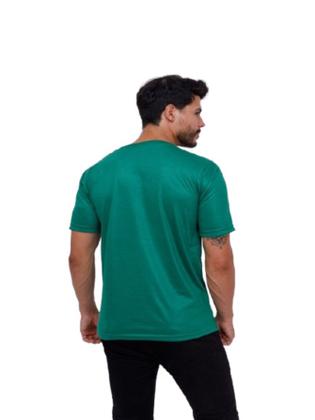 Imagem de Kit 5 Camisetas Lisas Básicas Manga Curta 100% Poliester