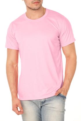 Imagem de Kit 5 Camisetas Lisas Masculina 100% Poliéster - Cores Variadas