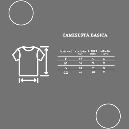Imagem de Kit 5 Camisetas Masculinas Básica Gola Redonda 100 Algodão Lisa Casual versátil