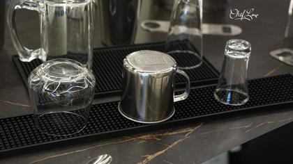 Imagem de Kit 5 caneca de inox com alca 310ml