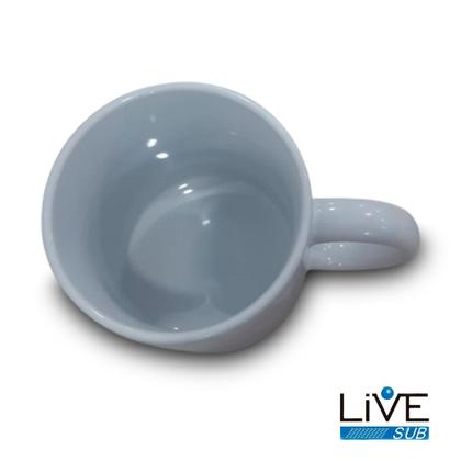 Imagem de Kit 5 Canecas Porcelana Live P/sublimação Resinada 325ml