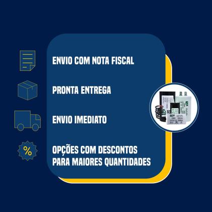 Imagem de Kit 5 Capacitor Permanente 70uF 380/400Vac EPX com Terminal Duplo