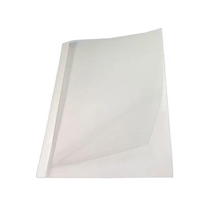 Imagem de Kit 5 Capas Encadernação Térmica Até 250 Folhas A4 Branca