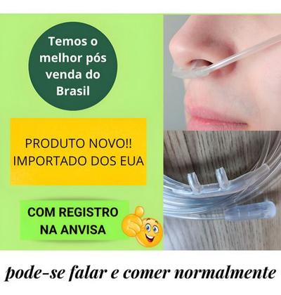 Imagem de Kit 5 Cateter Nasal Oxigênio Tipo Óculos Adulto Salter Labs premium