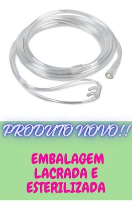 Imagem de Kit 5 Cateter Nasal Oxigênio Tipo Óculos Adulto Salter Labs premium