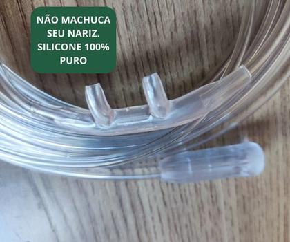 Imagem de Kit 5 Cateter Nasal Oxigênio Tipo Óculos Adulto Salter Labs premium