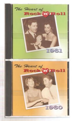 Imagem de Kit 5 cd's the heart of rock in roll