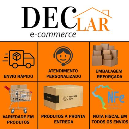 Imagem de Kit 5 Cesta Plastica De Compra Preta 16 Litros