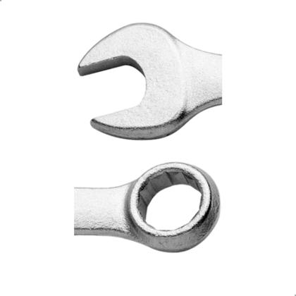 Imagem de Kit 5 Chave Combinada 16,17,18,19,20mm Profissional, Boca E Estrela, Estriada, Aço Carbono Especial