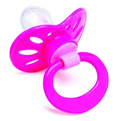 Imagem de Kit 5 Chupetas Bico De Silicone Redondo 1122