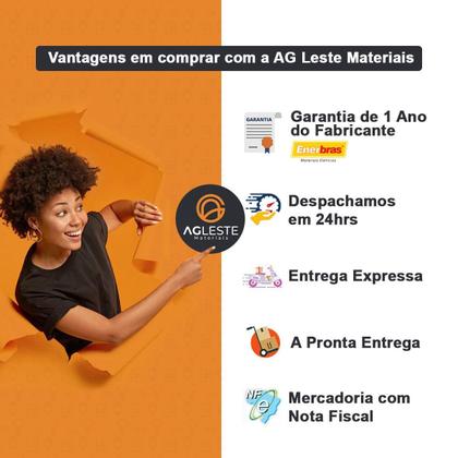 Imagem de Kit 5 Cj Interruptor Simples + 20 Tomada 10A 4X2 Doha Branco