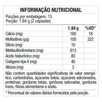Imagem de Kit 5 Colagentek Vitafor Tipo II 30 Cápsulas