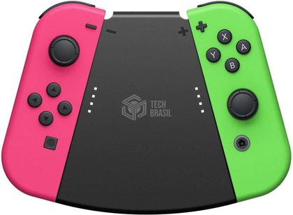 Imagem de Kit 5 Conectores Grip Para Controle Joy-Con Nintendo Switch Preto