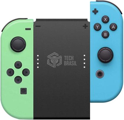 Imagem de Kit 5 Conectores Grip Para Controle Joy-Con Nintendo Switch Preto