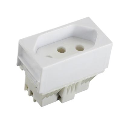 Imagem de Kit 5 Conjunto Interruptor Simples + Tomada 20A 4X2 Branca