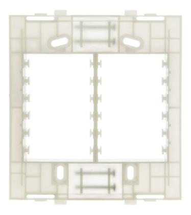 Imagem de kit 5 Conjunto Placa 4x4 6 Postos Horiz Br com Sup Sleek