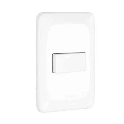 Imagem de Kit 5 Conjuntos 1 Interruptor Simples 4X2 Pial Pop Lgx010